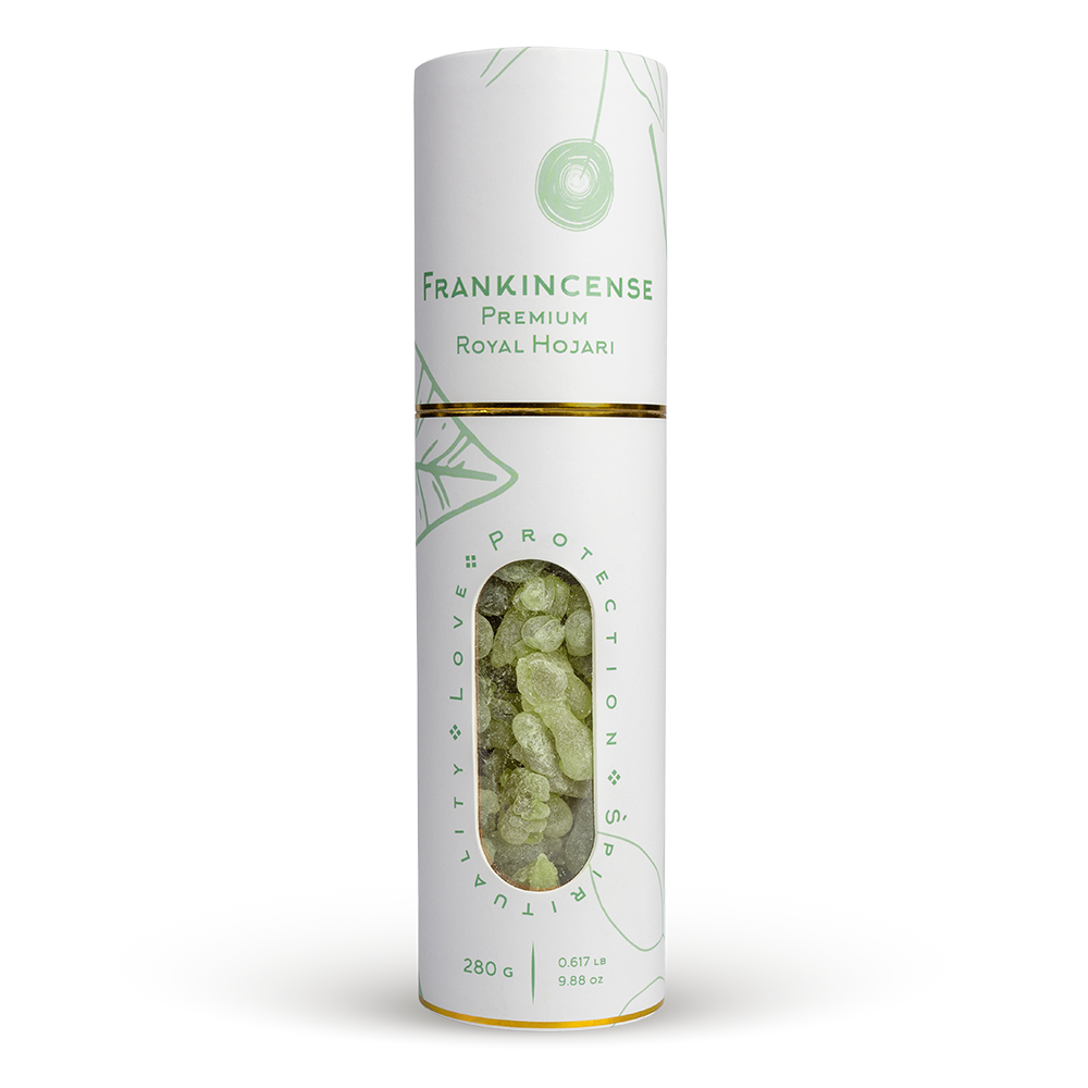 Royal Green Hojari Frankincense - Premium Grade(WHITE TUBE)by PUREWELLS