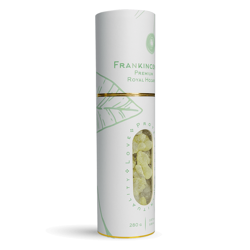 Royal Green Hojari Frankincense - Premium Grade(WHITE TUBE)by PUREWELLS